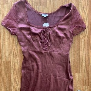 Little joe 100%silk dress